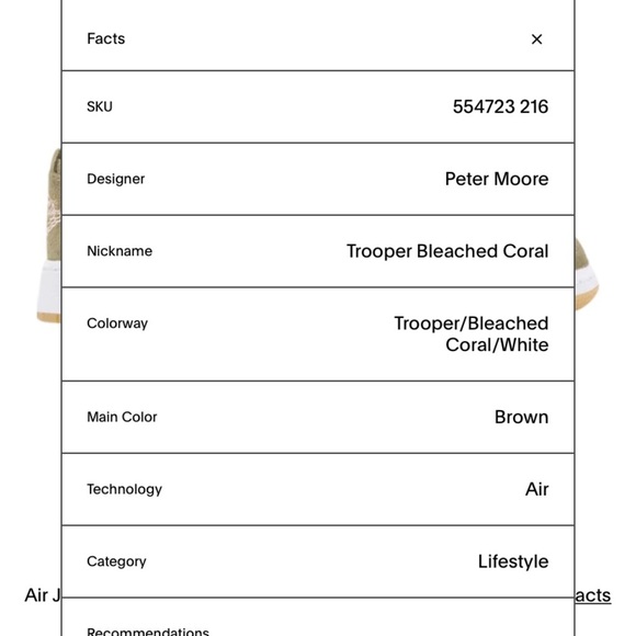 Air Jordan 1 GS Low “Trooper bleached coral” Nike shoes - Picture 11 of 11